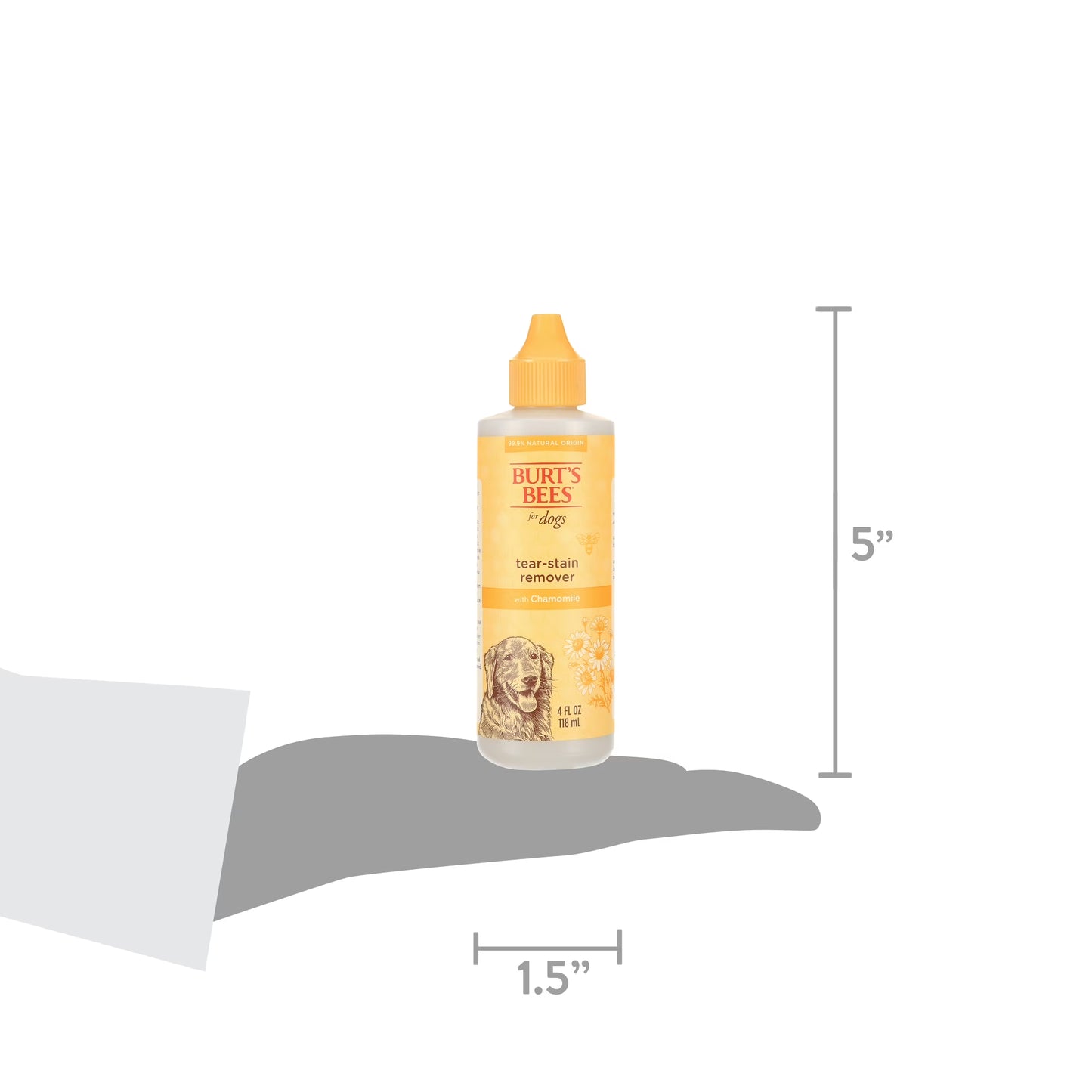 Natural Pet Care for Dogs Tear Stain Remover