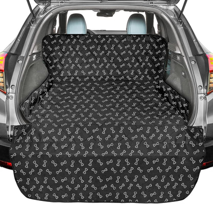 SUV Cargo Liner for Dogs - Heavy Duty Cargo Cover for Mid-Size Suvs | Water Resistant, Bumper Flap, Non-Slip Mat, Car Trunk Dog Car Seat Cover Prevents Scratches Pet Hair Mud Dirt for Sedans Vans