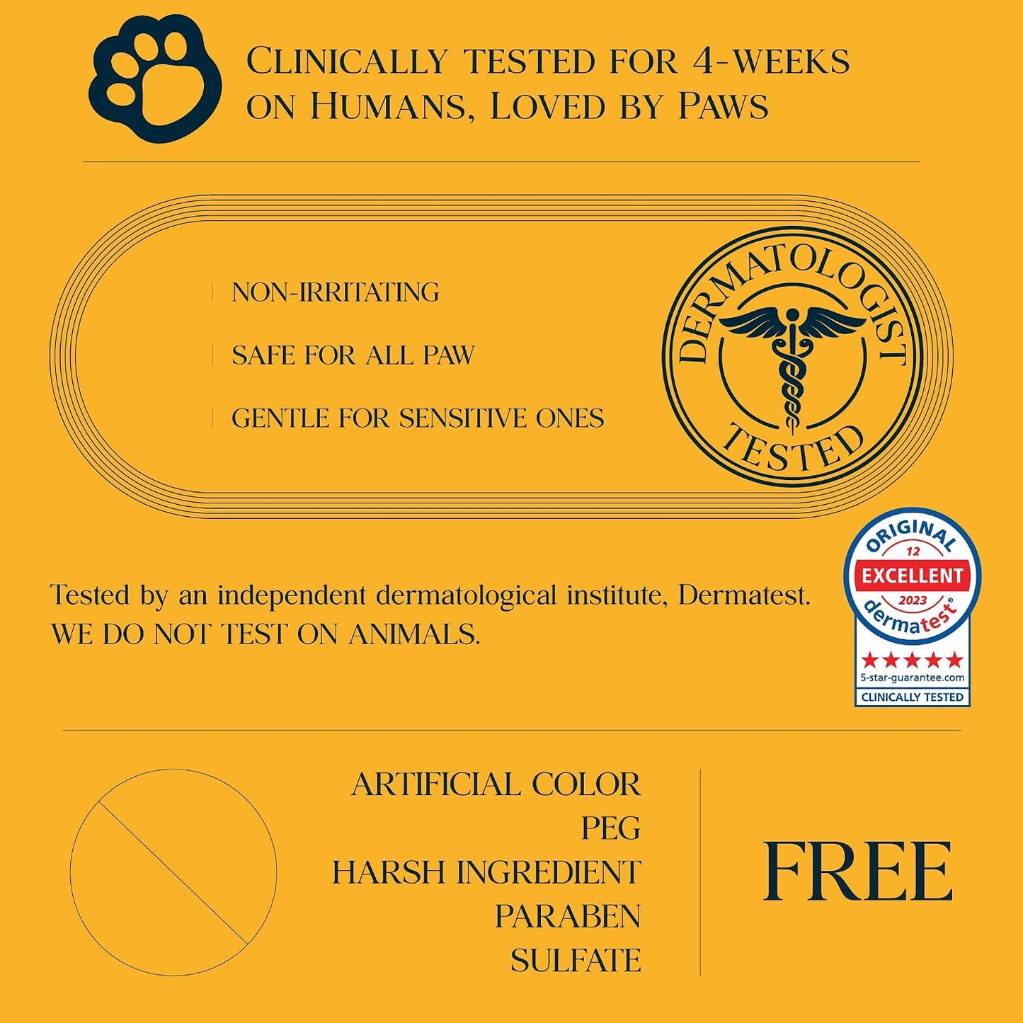 Pet Foaming Foot Paw Cleanser | Designed for All Types of Paw Washers | Dog Cleaning Supplies | Nourishing, Softening, Calming, Itch Reducing for Dog Paws | 300Ml / 10.14 Fl Oz