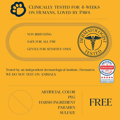 Pet Foaming Foot Paw Cleanser | Designed for All Types of Paw Washers | Dog Cleaning Supplies | Nourishing, Softening, Calming, Itch Reducing for Dog Paws | 300Ml / 10.14 Fl Oz