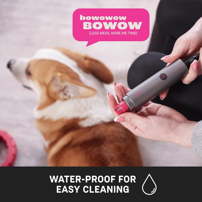 Dog Grooming Kit, Dog Clipper for Grooming, Dog Nail Grinder and Pet Hair Dryer (Battery & Charger Included