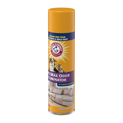 Pet Max Odor Eliminator Foam for Carpet and Upholstery, Sunburst Fresh Scent, 15 Oz