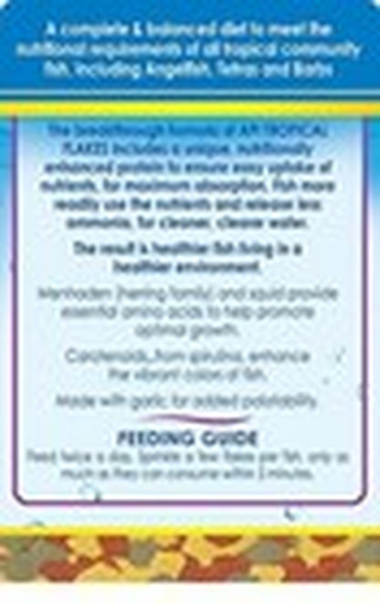 API TROPICAL FLAKES Fish Food 5.7-Ounce Container