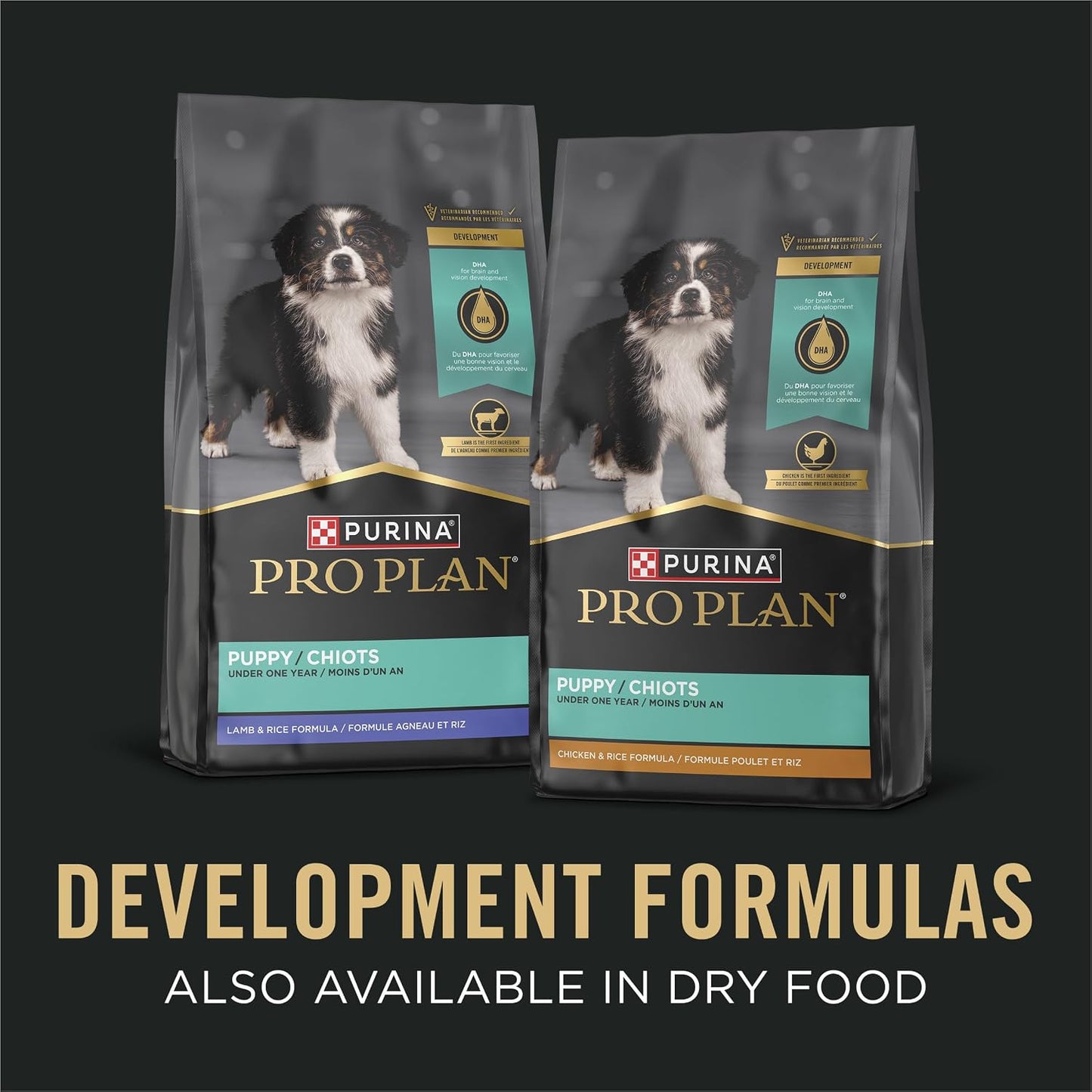 Development Wet Puppy Food, Grain Free Chicken Entree and Grain Free Turkey Entree Variety Pack - (Pack of 12) 13 Oz. Cans