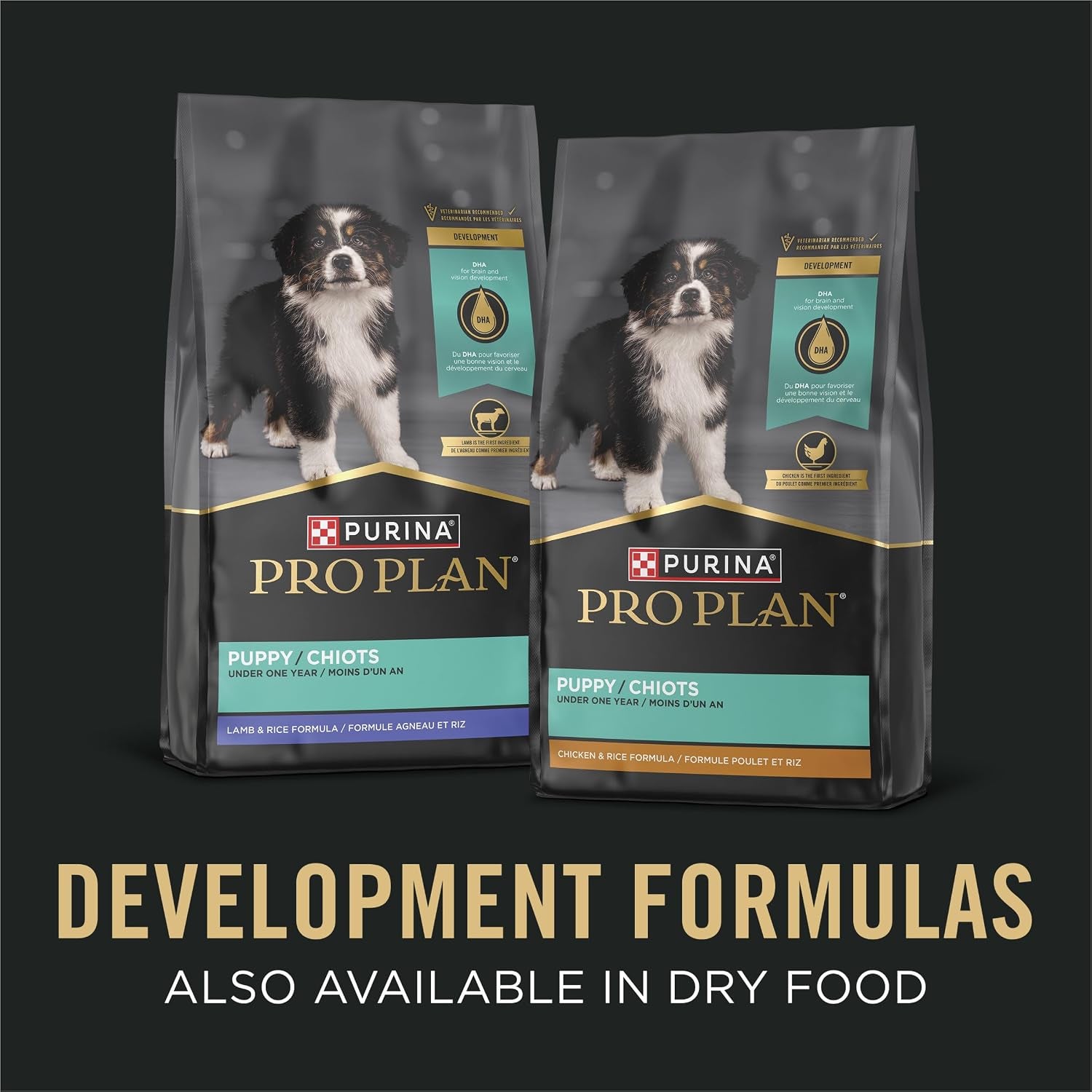 Development Wet Puppy Food, Grain Free Chicken Entree and Grain Free Turkey Entree Variety Pack - (Pack of 12) 13 Oz. Cans
