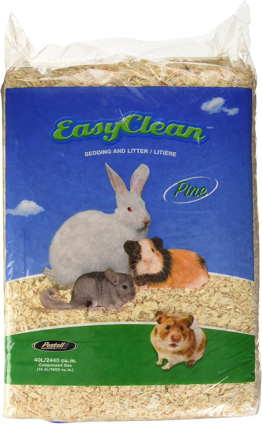 Pet Products Easy Clean Pine Bedding, 40-Liter