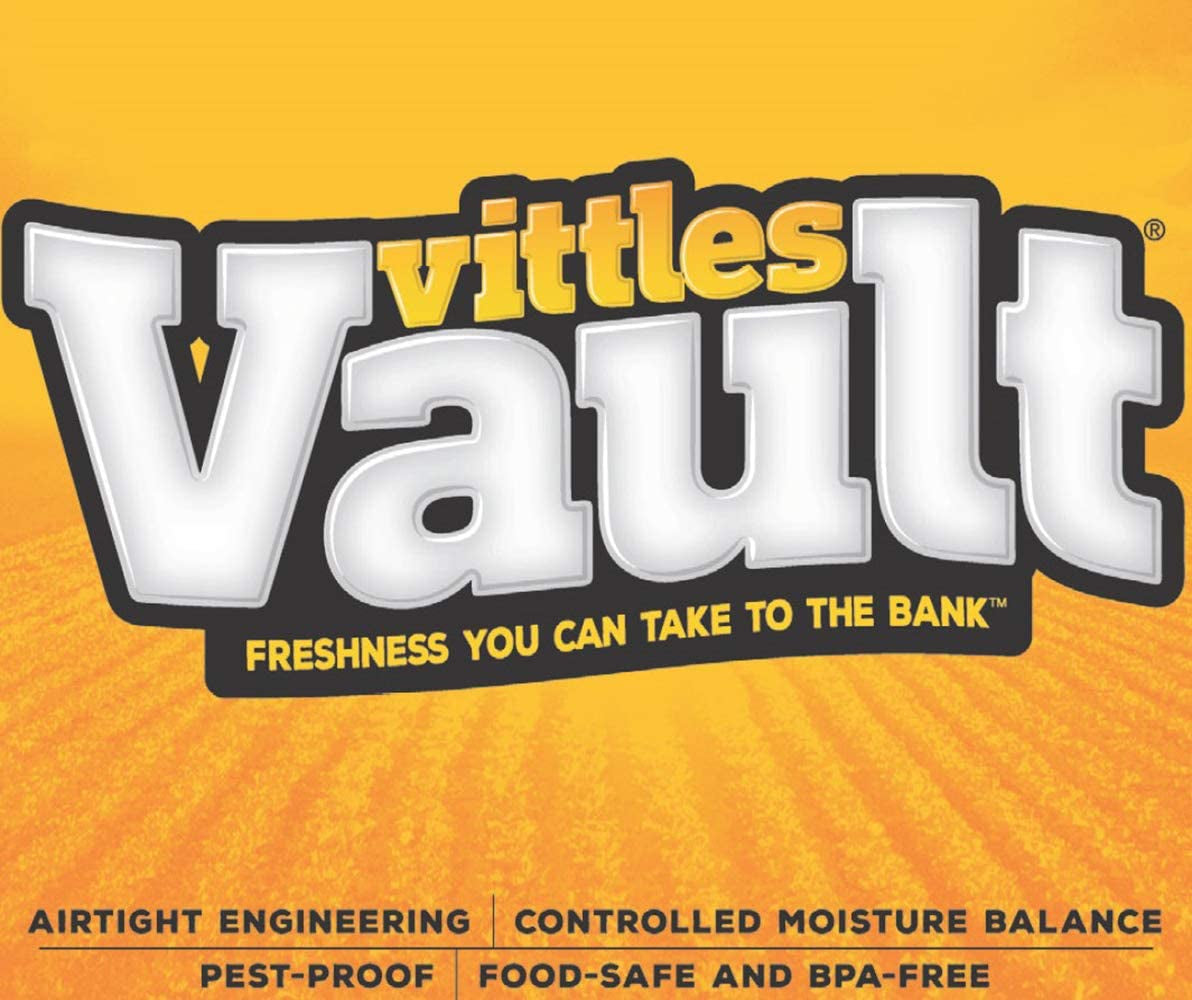 Vittles Vault Travel-Tainer (6 Cups) Portable Food Storage Container, Blue (Pack of 2)