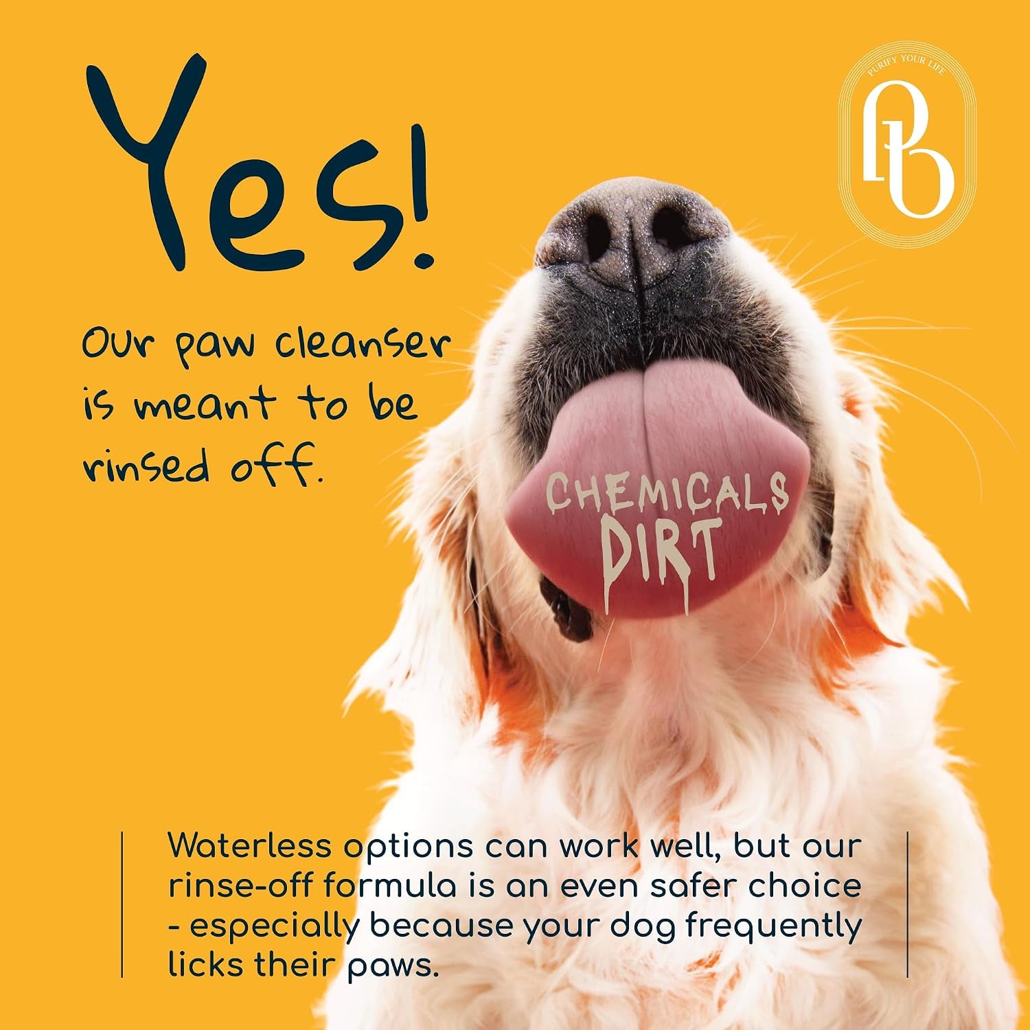 Pet Foaming Foot Paw Cleanser | Designed for All Types of Paw Washers | Dog Cleaning Supplies | Nourishing, Softening, Calming, Itch Reducing for Dog Paws | 300Ml / 10.14 Fl Oz