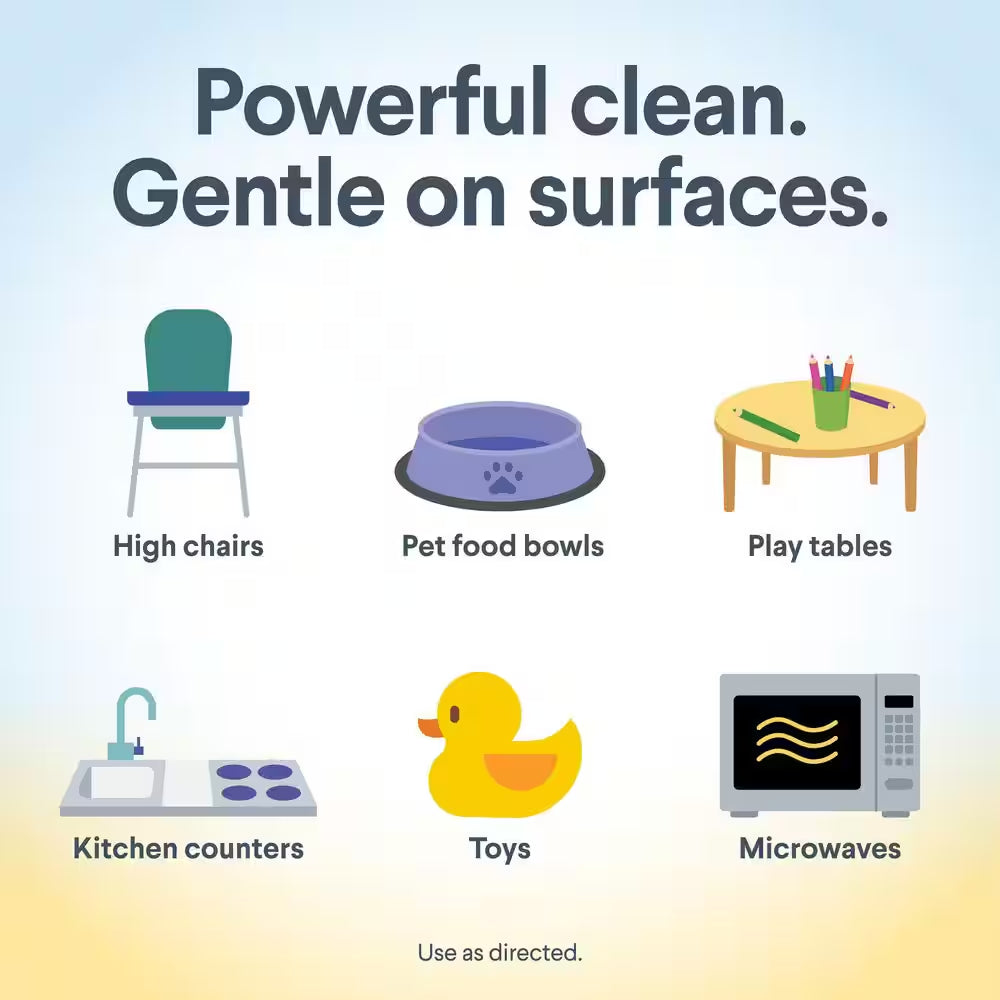 75-Count Simply Lemon Compostable All-Purpose Cleaning Wipes (3 Pack)