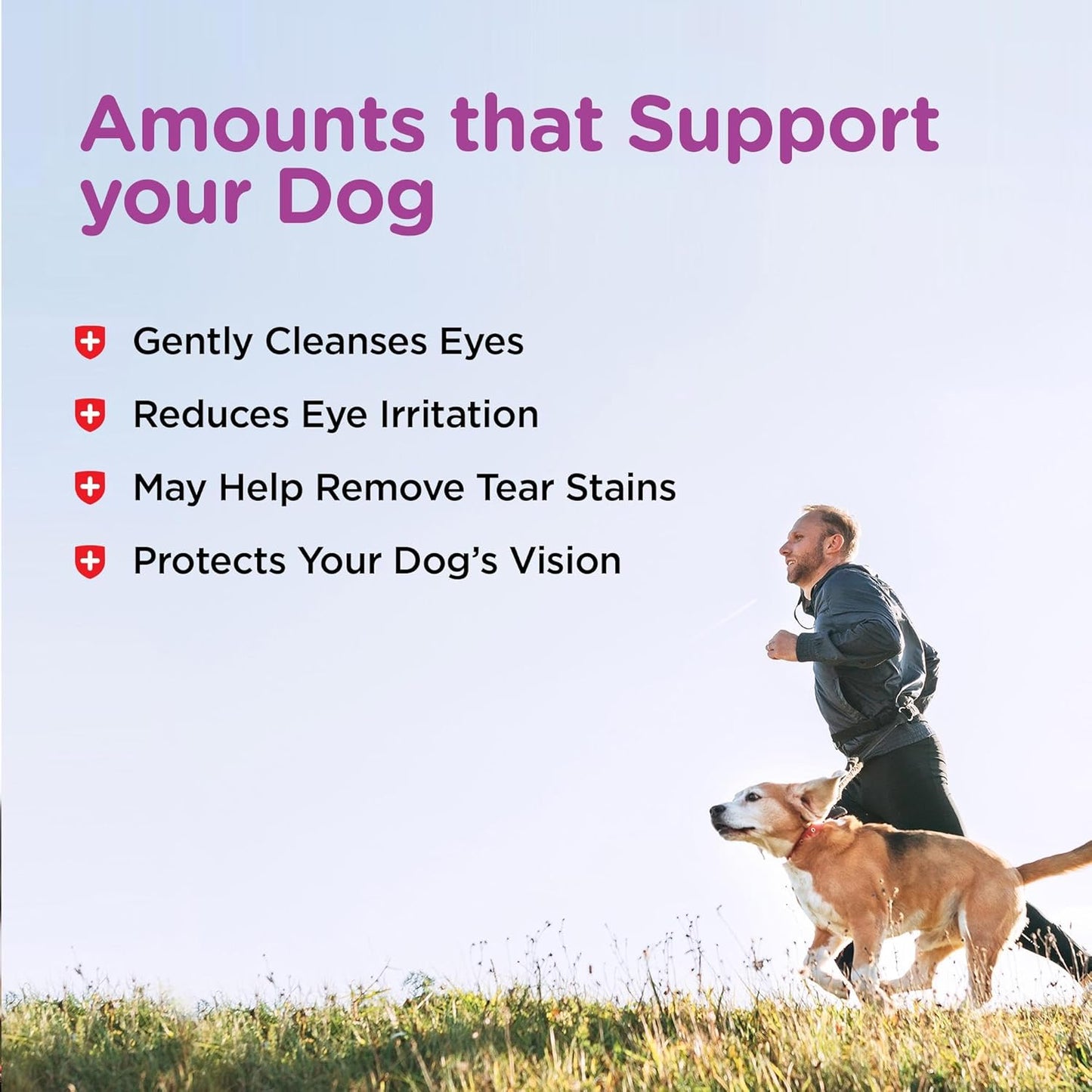 Dog Eye Wash, Tear Stain Remover for Dogs, Pet Eye Rinse, 4Oz | Eye Wash for Dogs, Dog Eye Cleaner, Tear Stains, Pet Safe Formula, Gentle Cleansing, Daily Care, Routine Cleaning
