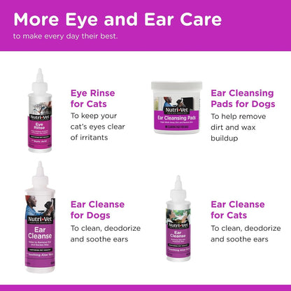 Dog Eye Wash, Tear Stain Remover for Dogs, Pet Eye Rinse, 4Oz | Eye Wash for Dogs, Dog Eye Cleaner, Tear Stains, Pet Safe Formula, Gentle Cleansing, Daily Care, Routine Cleaning