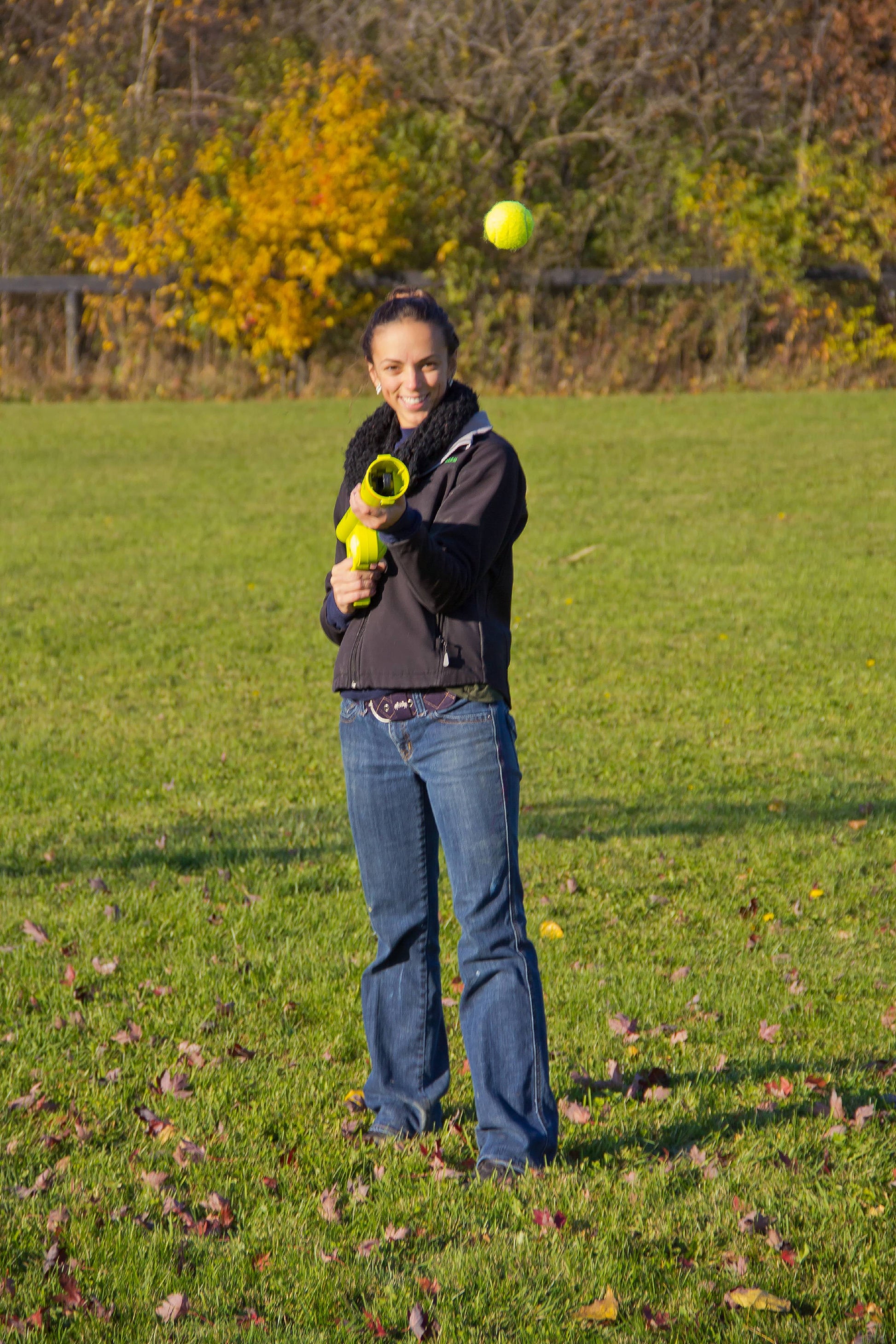 K9 Kannon K2 Dog Toy Mini Tennis Ball Launcher Interactive Dog Toys, Load and Launch, Mini
