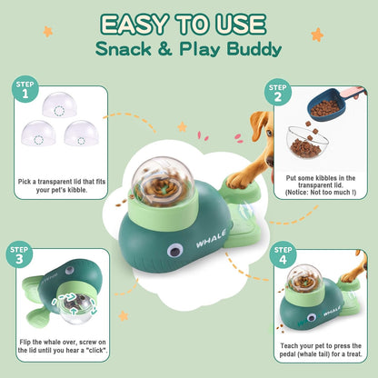 Interactive Dog Toys & Cat Toys for Indoor Cats, Dog Puzzle Toy Slow Feeder Bowl, Puppy Enrichment Toys, Interactive Cat Toys, Dog Feeder Puzzle Toy for Smart Dogs to Keep Them Busy