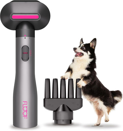 Dog Grooming Kit, Dog Clipper for Grooming, Dog Nail Grinder and Pet Hair Dryer (Battery & Charger Included