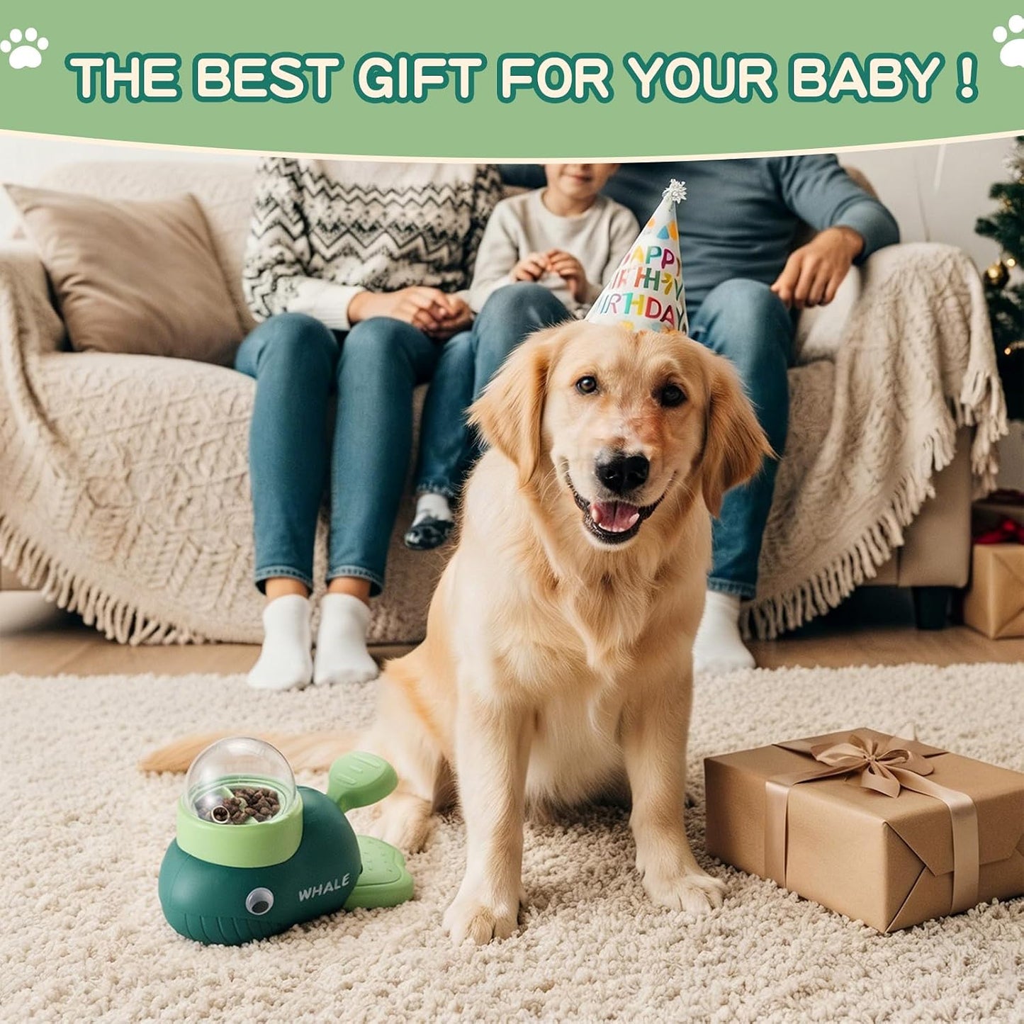 Interactive Dog Toys & Cat Toys for Indoor Cats, Dog Puzzle Toy Slow Feeder Bowl, Puppy Enrichment Toys, Interactive Cat Toys, Dog Feeder Puzzle Toy for Smart Dogs to Keep Them Busy