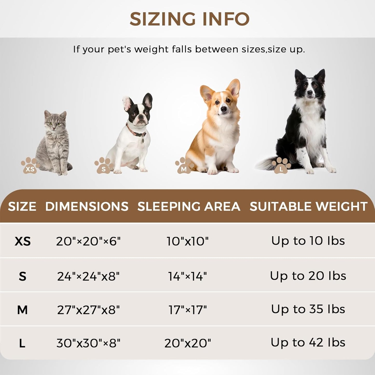 Calming round Dog Bed & Cat Bed for Indoor Cats, Medium Size Washable Anti-Slip Anti-Anxiety Donut Dog Beds for Small Dogs & Cats, Fluffy Plush Soft Dog Bed(20 Inch, Light Grey)